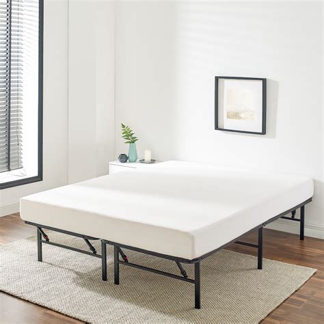 mainstay fold steel box spring full size bed|mainstays foldable steel bed frame.